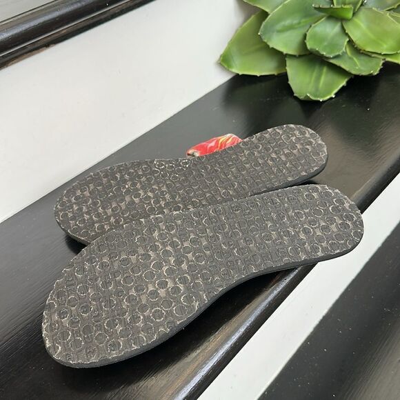 Sanuk sling tie dye sandals thong women’s 8 like new - Picture 6 of 6